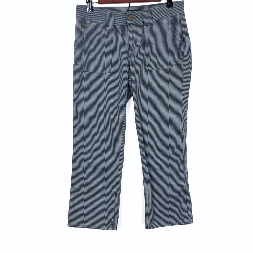 Gap striped capris women’s size 4